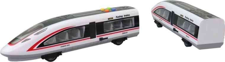 Twee gekoppelde rijtuigen voor nog meer speelplezier