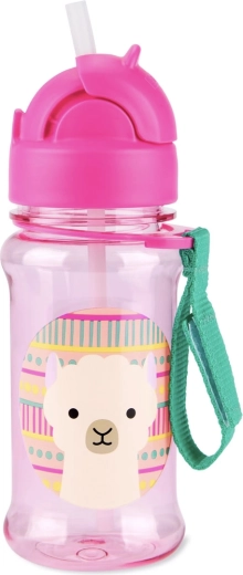 Skip Hop Zoo Tritan-fles met rietje 355 ml Lama