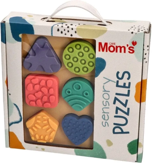 Sensorische puzzelvormen voor baby’s 6m+ Mom's Care