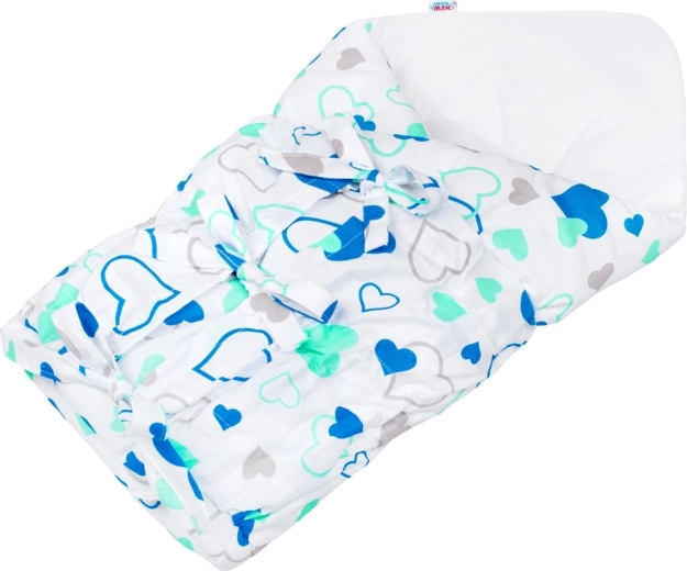 Zeker inwikkelen met drie rijen linten