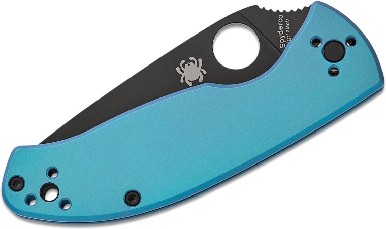 Titanium handgreep in blauwe kleur