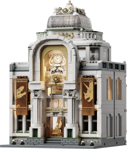 Elegant museum met klassieke architectuur