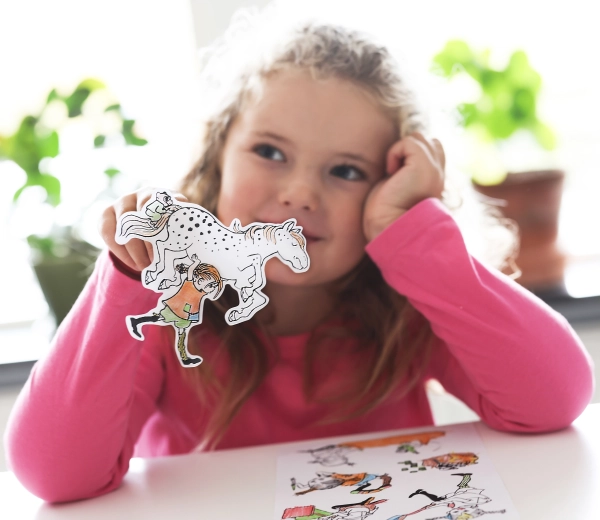 Stickers die kinderen zelf maken
