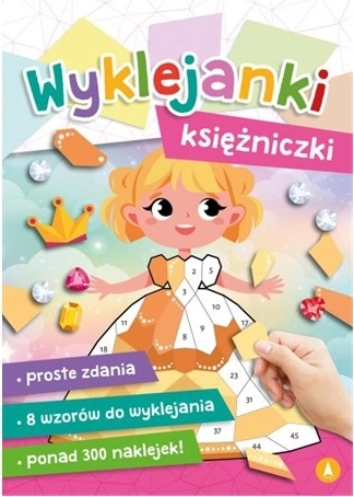 Prinsessen-plakboek – stickerplaatjes voor kinderen