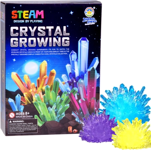 Experimenteerset voor het kweken van kristallen voor kinderen 8+