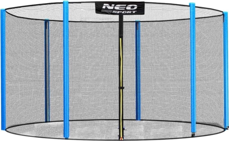 Neo-Sport buiten veiligheidsnet voor trampoline 305–312 cm (10 ft) voor 6 palen