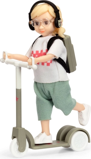 Beweegbare pop en afneembare kleding