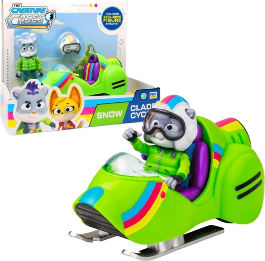 PMI The Creature Cases dierlijke raadsels figuur Sam Snow en sneeuwmotor