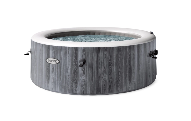 Opblaasbare spa INTEX PureSpa Greywood Bubble Deluxe voor 4 personen