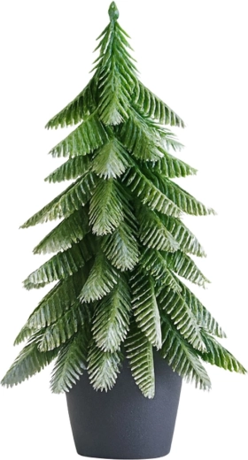 Realistische takjes met zilveren rijpeffect