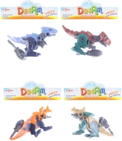 Schroefbare dinosaurus voor kinderen