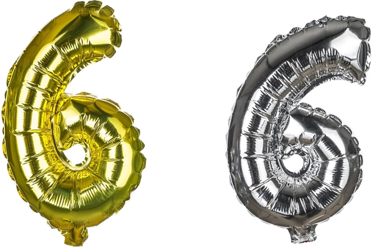 Glanzende metallic look