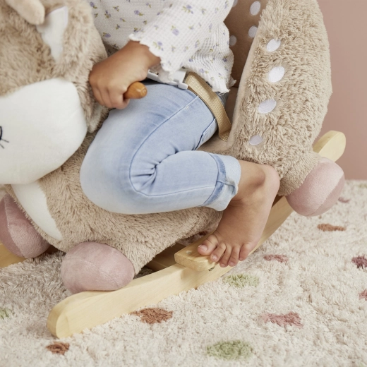 Zacht zitje met veiligheidsgordel