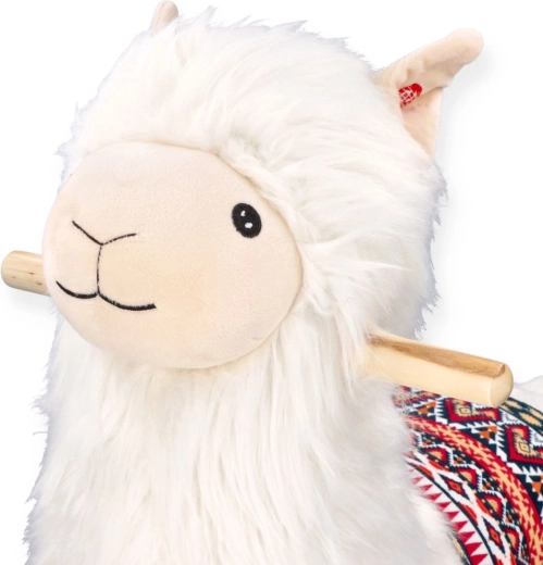 Zachte pluchen alpaca