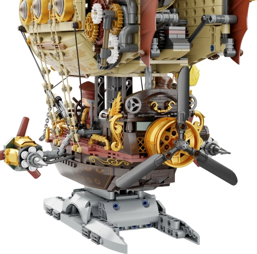 Bewegende propellers en mechanische details