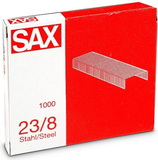Nietjes 23/8 verzinkt, 1000 stuks