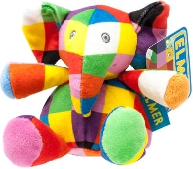 Pluchen speelgoed Elmer olifant