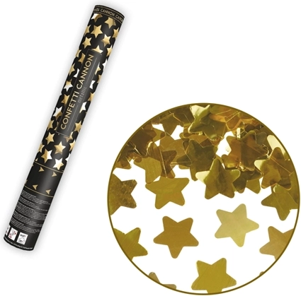 Gouden metallic sterretjes voor een verbluffend effect