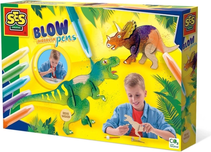 Blaasstiften met airbrush-effect