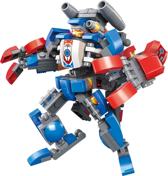 Qman MechaCorps Blast Fighter 2-in-1 bouwset