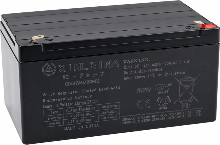 Gelaccu AGM 24 V 7 Ah