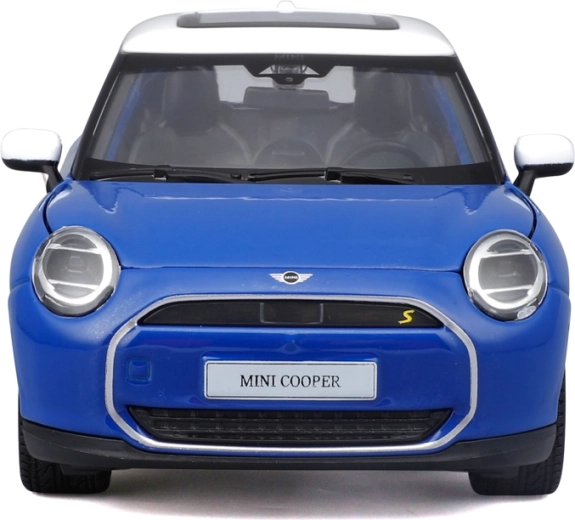 Realistische afwerking van Mini Cooper SE