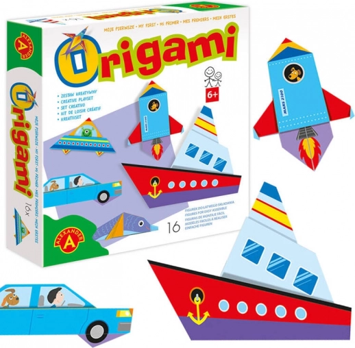 alexander mijn eerste origami – bootjes