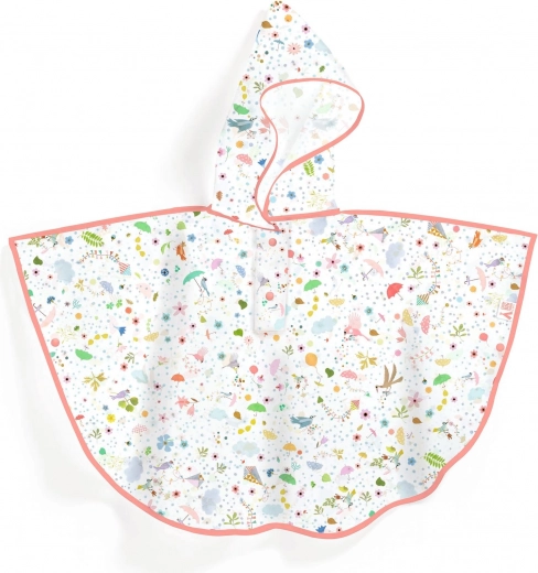 Kinderregenjas Bloemen van Djeco