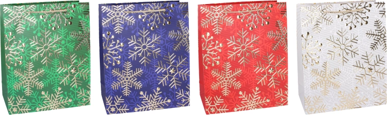 Kerstcadeautas M 26 × 32 × 10 cm - 1 stuk