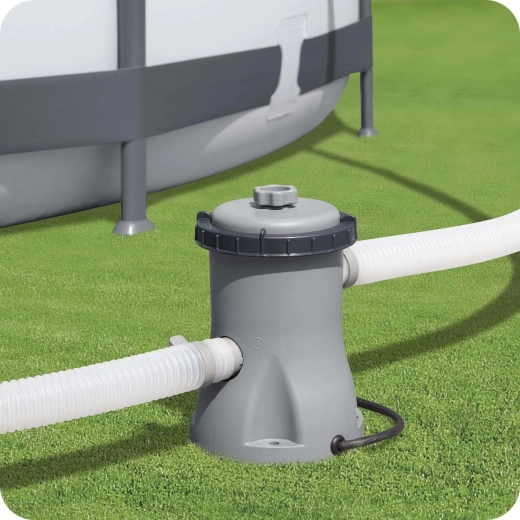 Ideaal voor kleinere opzetzwembaden