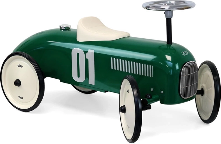 Vilac vintage metalen loopfiets groen