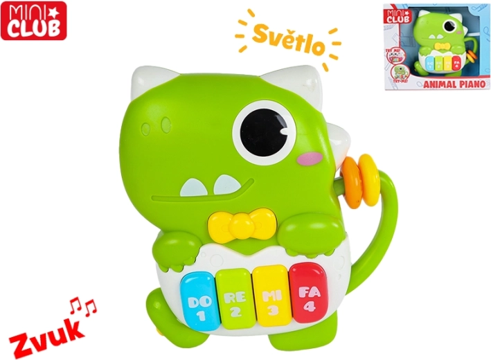 Mini Club dinosaurus-piano voor kinderen