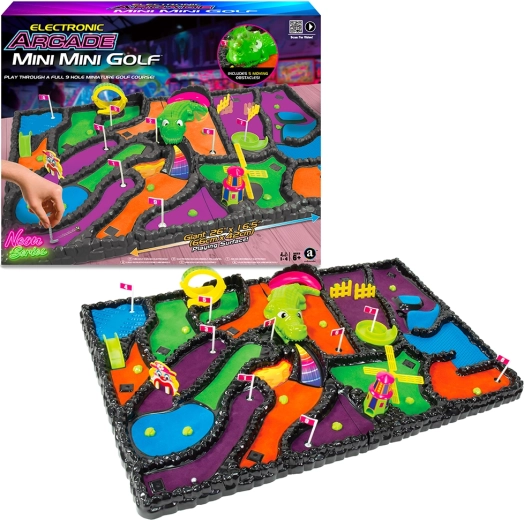 Elektronische arcade-minigolf Neon