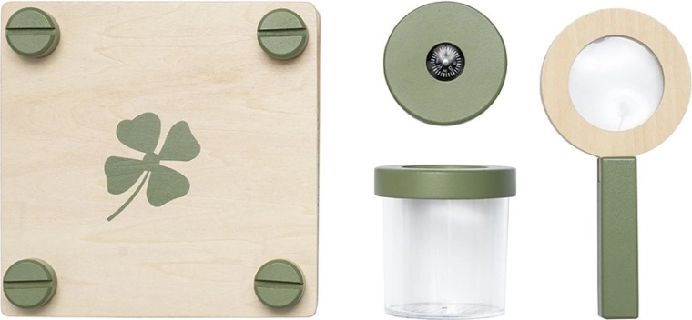 Insectenpotje en accessoires voor vondsten