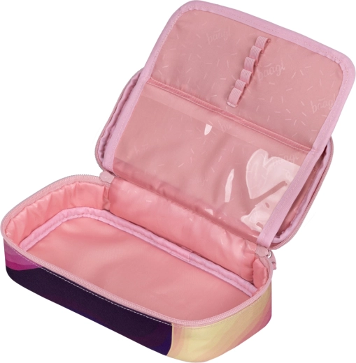 Praktisch etui en gymzak in hetzelfde design