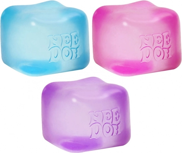 Schylling NeeDoh knijp-kubus Nice Cube antistress-speelgoed