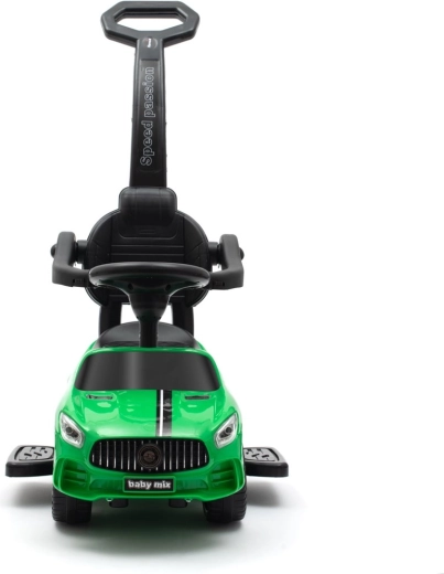 Oudercontrole met comfortabele duwstang