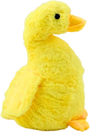 Pluche gele gans 40 cm