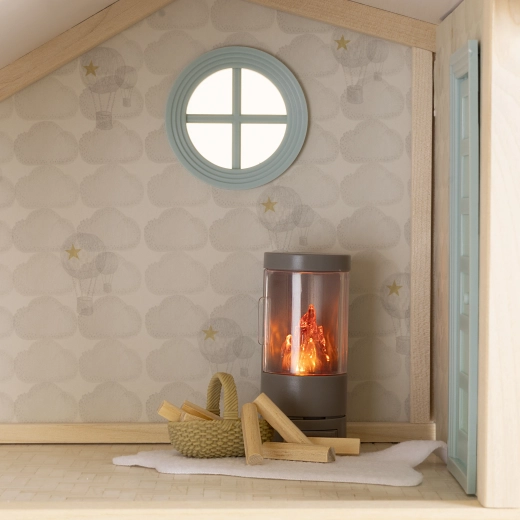 Detail voor een Lundby-poppenhuis