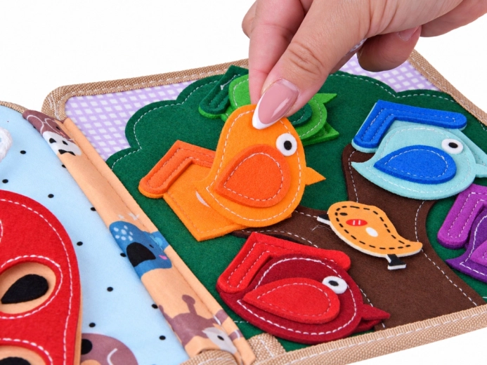Interactief spelen met klittenband