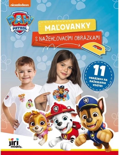 Kleurboek met strijkapplicaties PAW PATROL