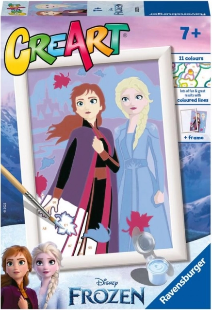 CreArt Disney Frozen – Zussen voor Altijd schilderen op nummer