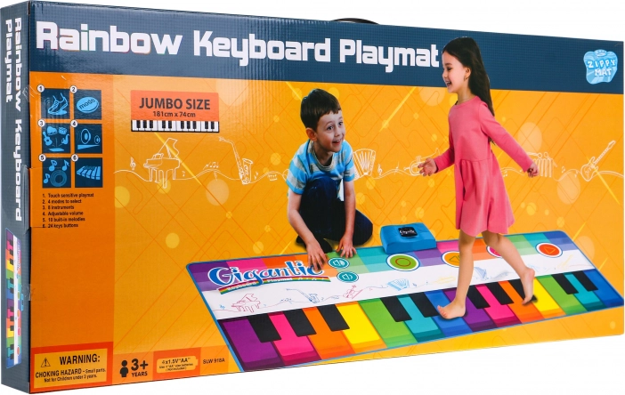 Grote Muziekmat Super Kleurrijk Toetseninstrument