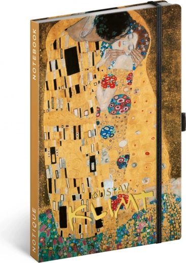 Gestippeld notitieboek NOTIQUE Gustav Klimt 13 × 21 cm
