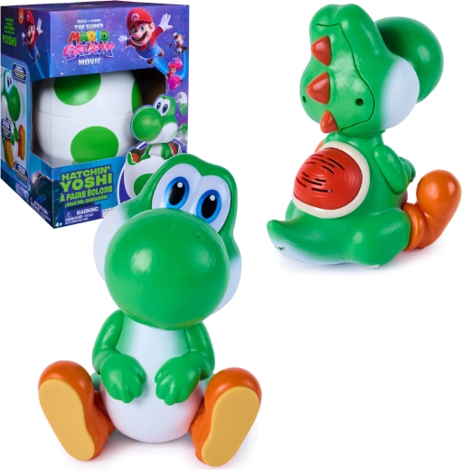 Spin Master Super Mario Galaxy Hatchin’ Yoshi interactieve figuur in een ei - 1 stuk