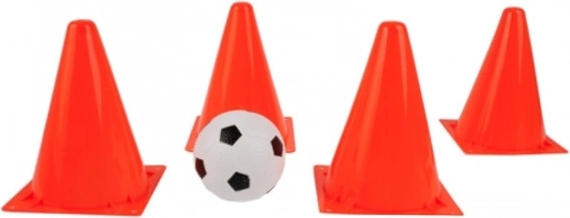 Trainingspionnen met stokken en bal voor kinderen