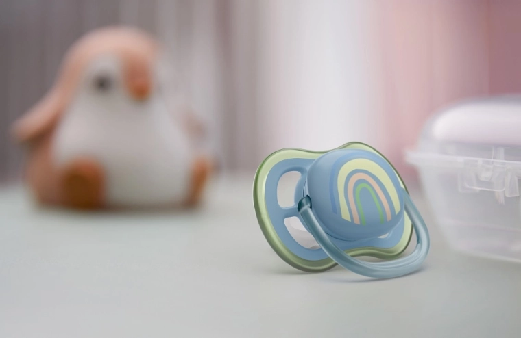 Zacht orthodontisch siliconen speentje