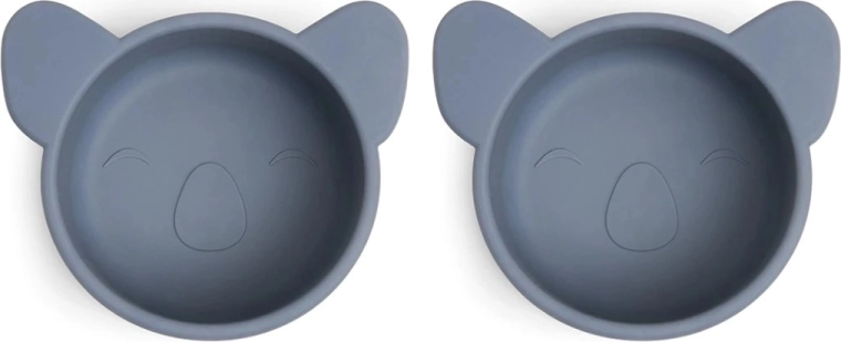 Siliconen snackbakje NUUROO Rosa koala Berling Sea - 2 stuks