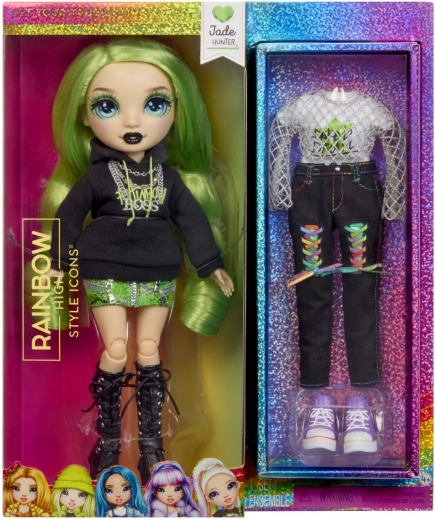Rainbow High modepop Jade Hunter met 2 outfits