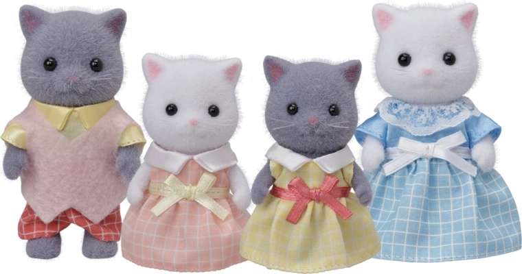 Familie van Perzische katten